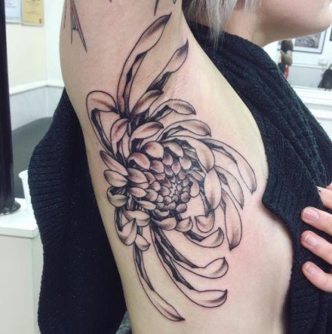 Armpit Tattoos Are the