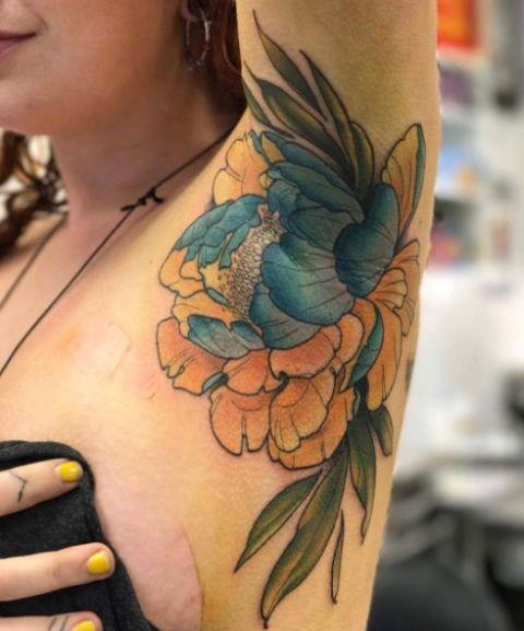 Armpit Tattoos Are the