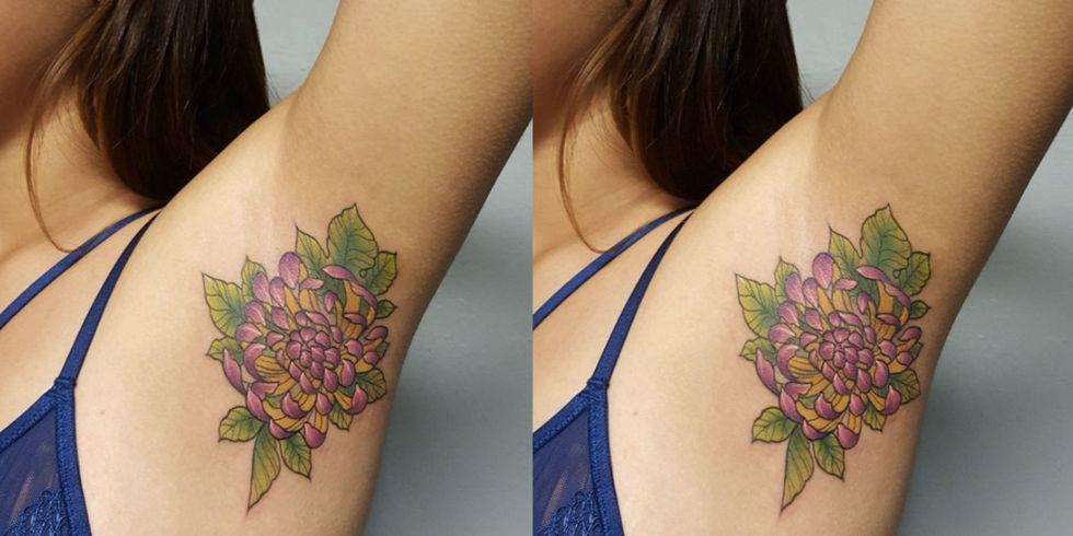 Armpit Tattoos Are the