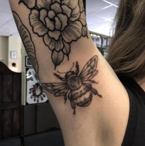 Armpit Tattoos Are the