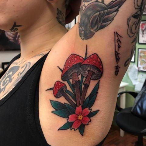 Armpit Tattoos Are the